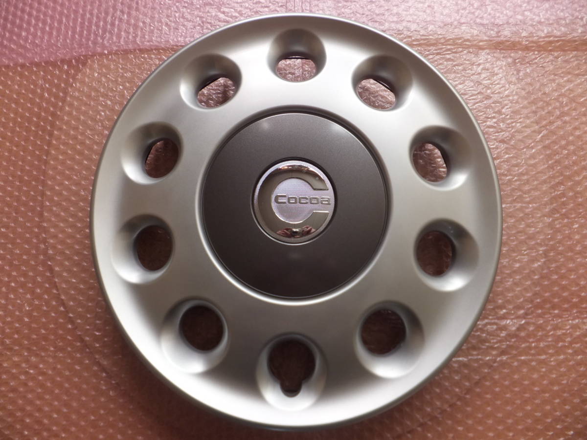 ☆ 新車添付 未使用品 ダイハツ ミラ ココア 純正 14in スチールホイール用 ホイールキャップ 1枚 ☆③拍卖