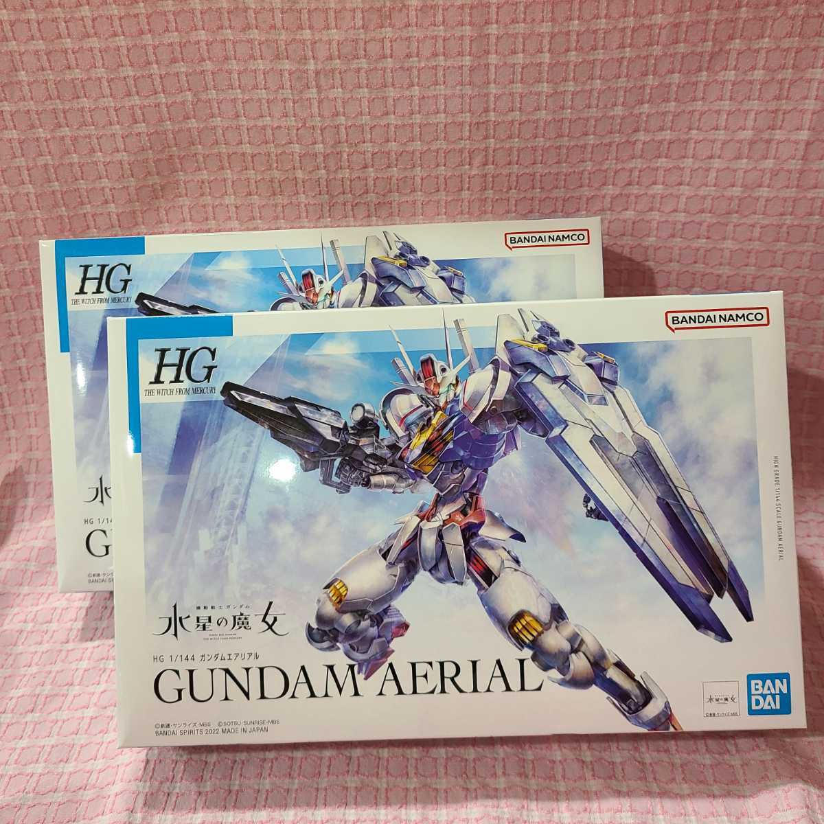 ★★★ガンプラ 2箱 セット 水星の魔女 ガンダムエアリアル HG 1/144 ガンダム プラモデル拍卖