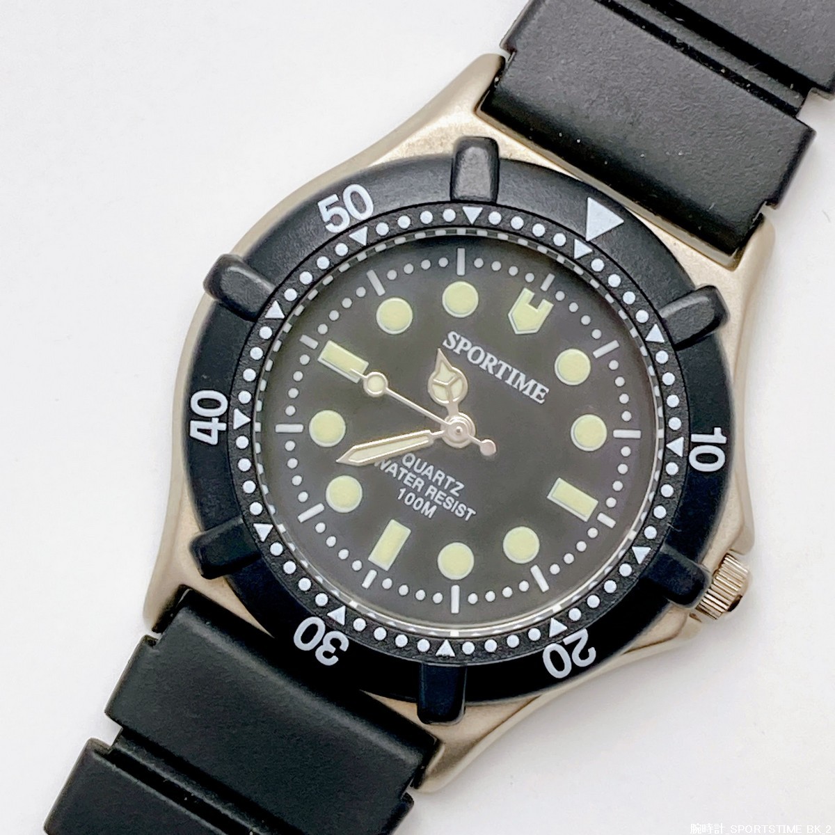 【未使用 / 即決 / 送料230円】 SPORTSTIME 10気圧防水 スポーツタイプ / アナログ ユニセックス腕時計 30114-3 Bok拍卖