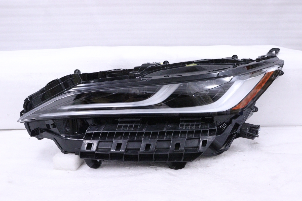 26-1208★美品 LED MXUA80 ハリアー G Z★左ヘッドライト KOITO 48-233 打刻:7H ブラック 純正★トヨタ (KK)拍卖