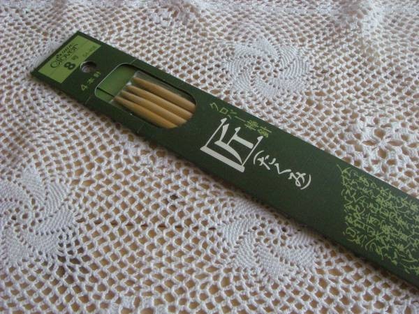 ○gai **№081 ○ クロバー 『匠』 編み針 棒針 4本針 8号 長 (約30cm)拍卖