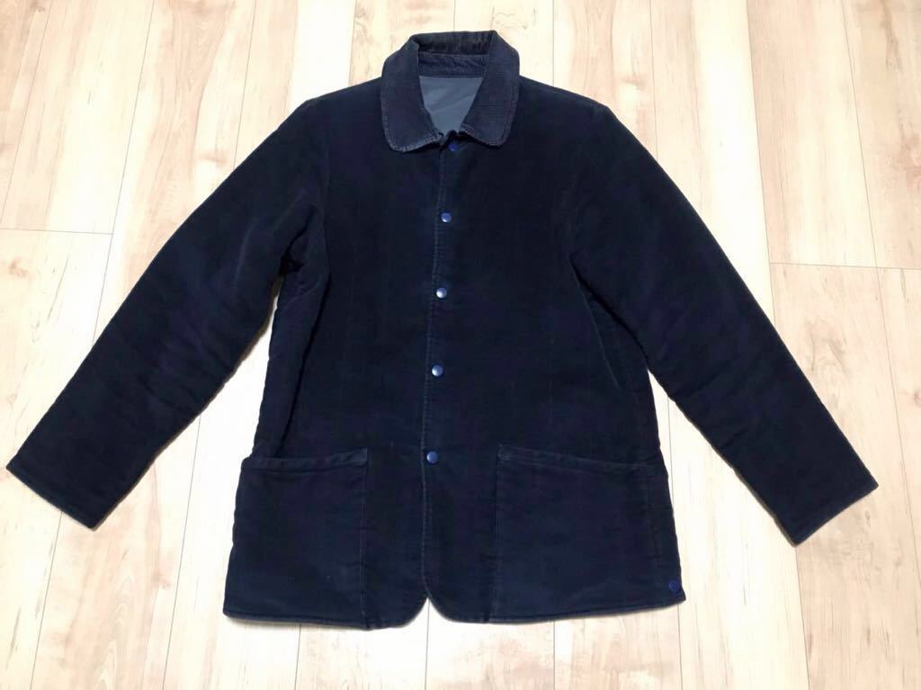 united arrows blue label ユナイテッドアローズ カバーオール ジャケット リバーシブル ネイビー 紺色拍卖