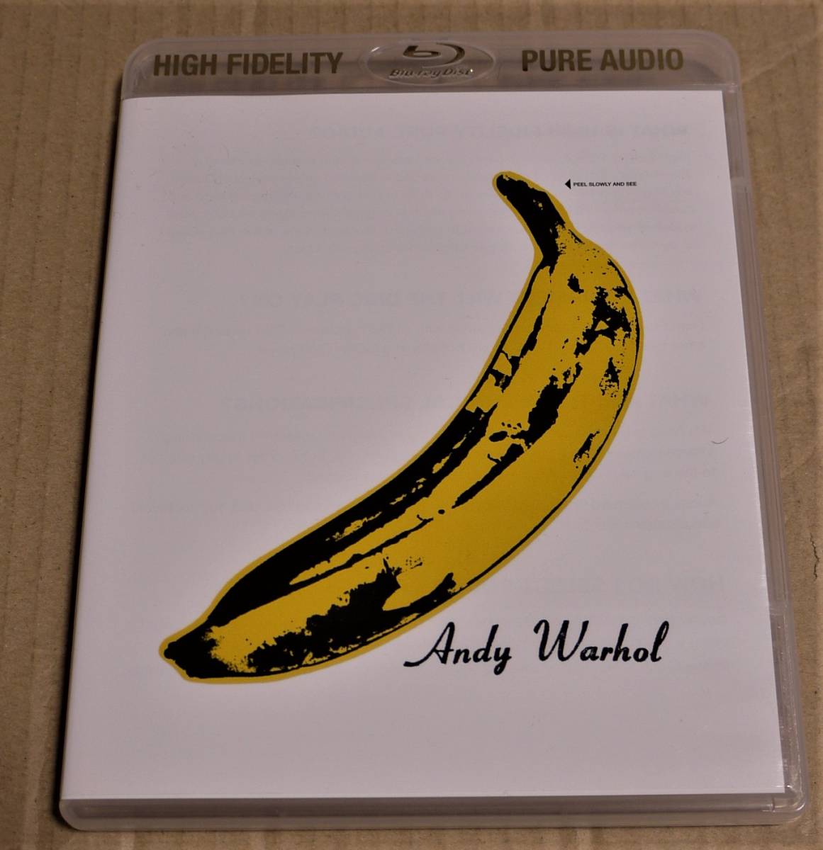 「ヴェルヴェット・アンダーグラウンド・アンド・ニコ」Blu-ray Audio  ブルーレイ・オーディオ BDオーディオ アンディ・ウォーホル拍卖