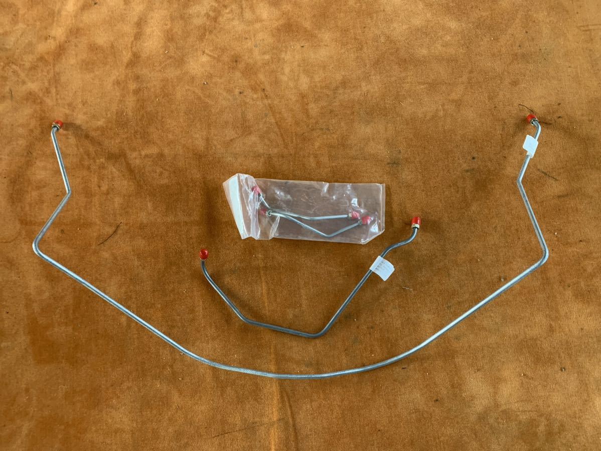 62-64インパラスタンダードブレーキ用フロントブレーキラインセット新品。ローライダー ハイドロ拍卖