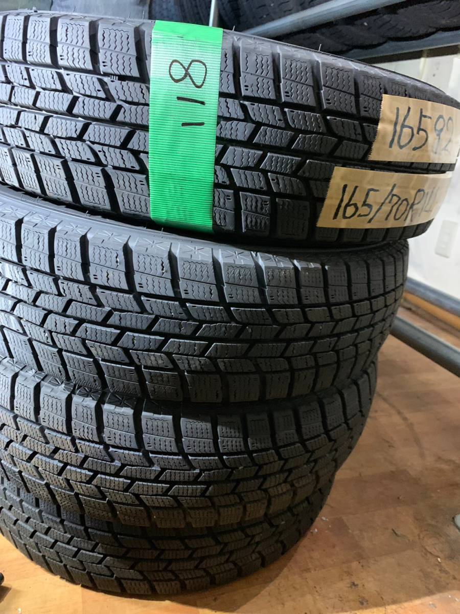 Y811 165/70R14 GOODYEAR グッドイヤー 2018年 4本セット拍卖