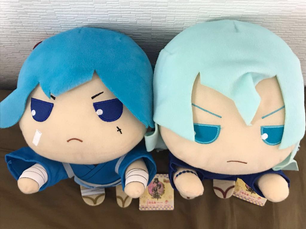 刀剣乱舞-ONLINE- 抱きしめきゅんぐるみ~江雪左文字・小夜左文字~ 全2種セット とうらぶ ぬいぐるみ拍卖