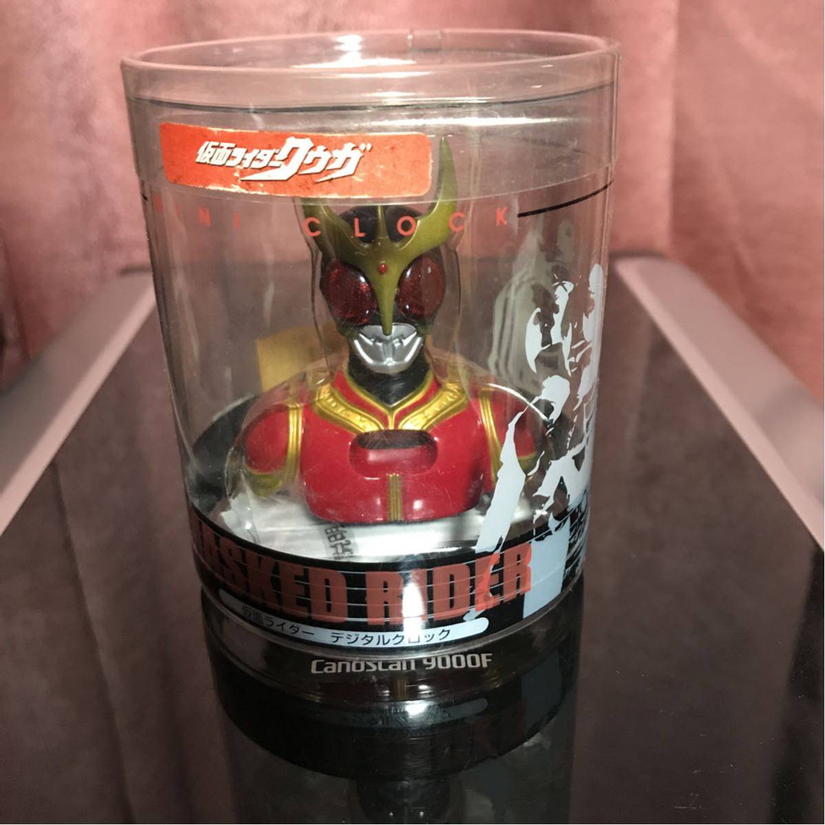 新品 仮面ライダー デジタルクロック クウガ ケースの高さは10センチ弱です拍卖