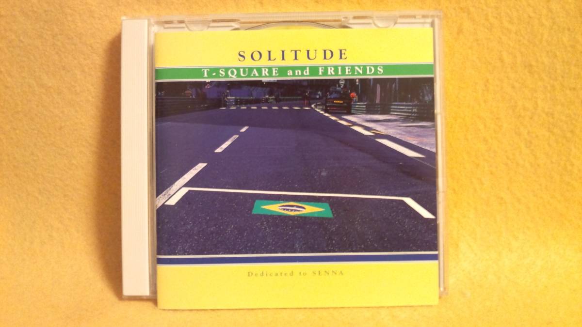 T-SQUARE SOLITUDE CD ソリチュード Tスクエア アイルトン セナ 追悼アルバム F1拍卖