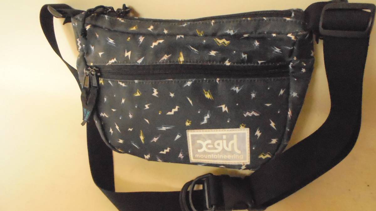 X-GIRL×SAGLIFE エックスガール コラボショルダーバッグ拍卖