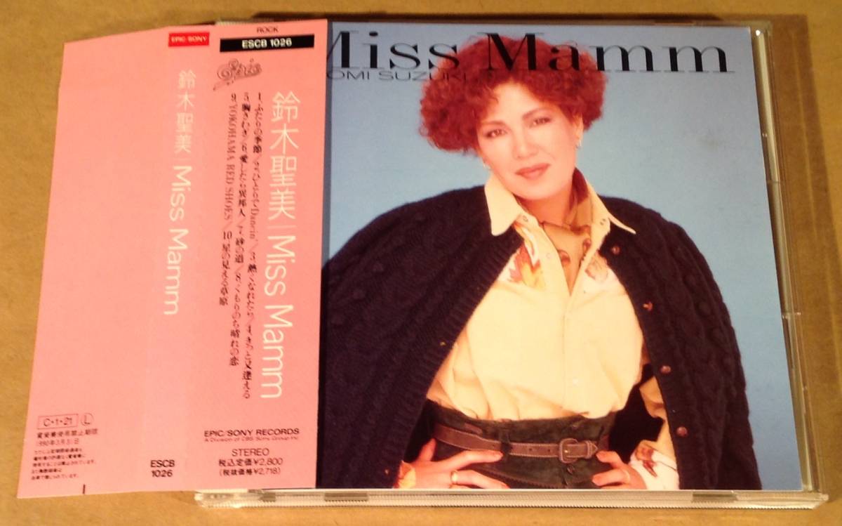 CD▲鈴木聖美/Miss Mamm▲帯付美品!拍卖