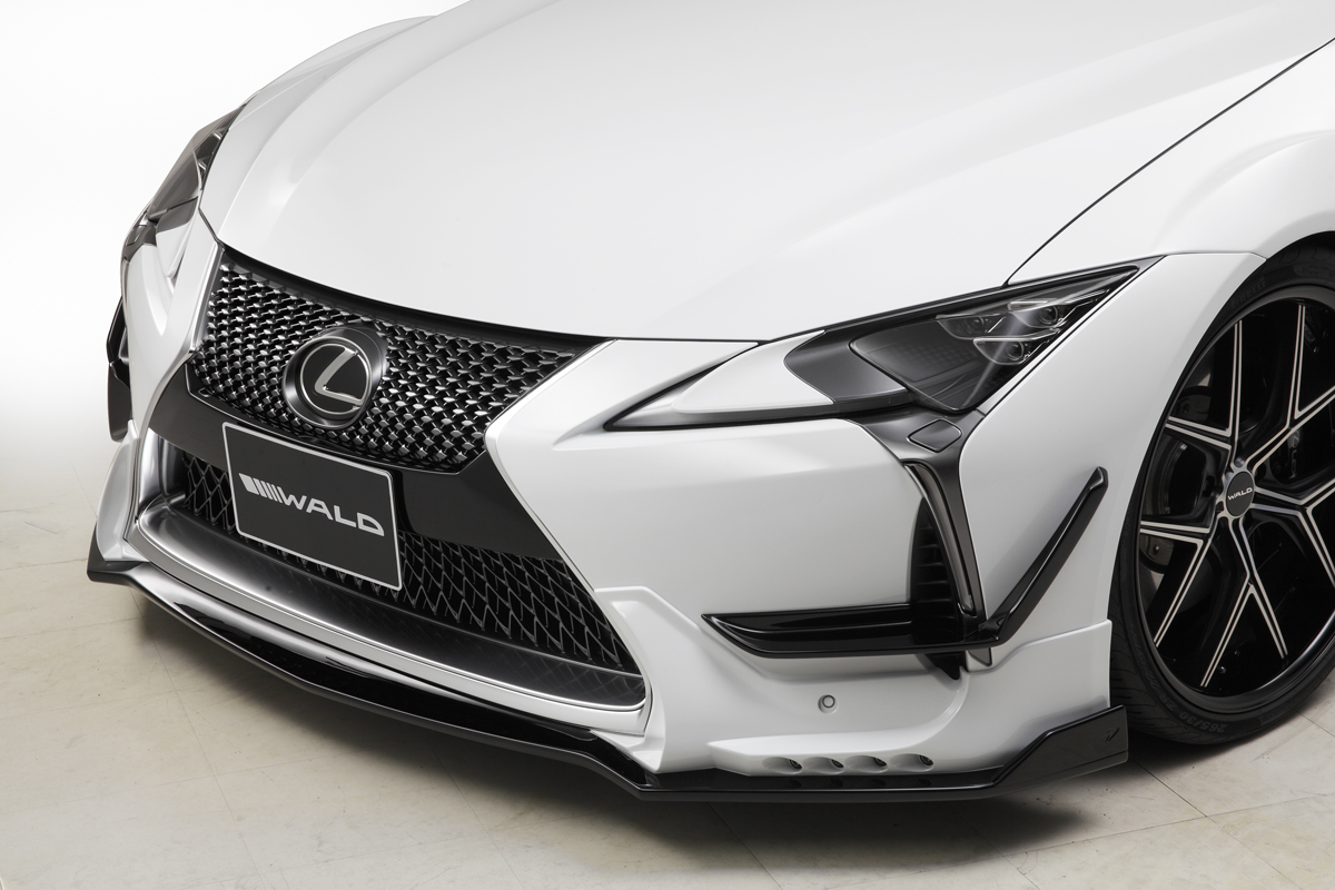 【正規WALD社製】 WALD LEXUS レクサス LCクラス フロントスポイラー LC500 LC500h GWZ100 URZ100 バンパー スポイラー拍卖