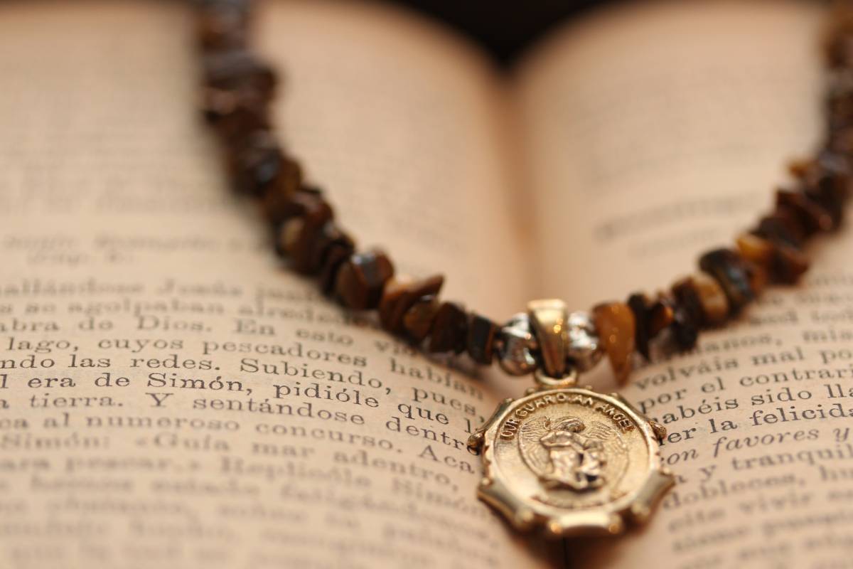 *サザレタイガーアイ&メダイネックレス拍卖