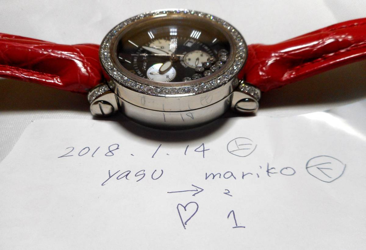 Benny&Co ベニー&コ ダイヤモンド クロノ メンズ 機会彫り文字入れレーザー加工します カスタム アフターダイヤ ジェイコブ 5タイムゾーン拍卖