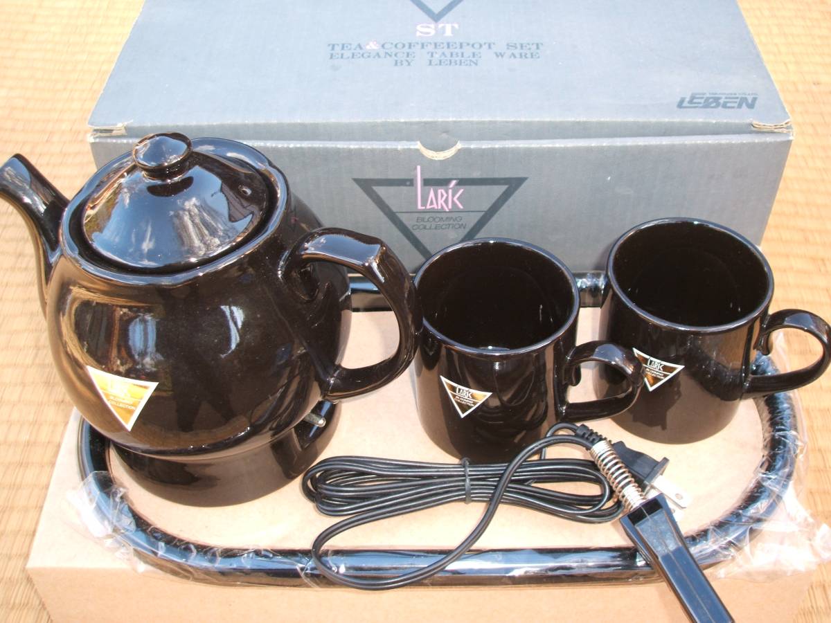 ■未使用品・コーヒーメーカー・LARK・TEA&COFFEE・POTSET・コーヒー・レトロ・1997年拍卖