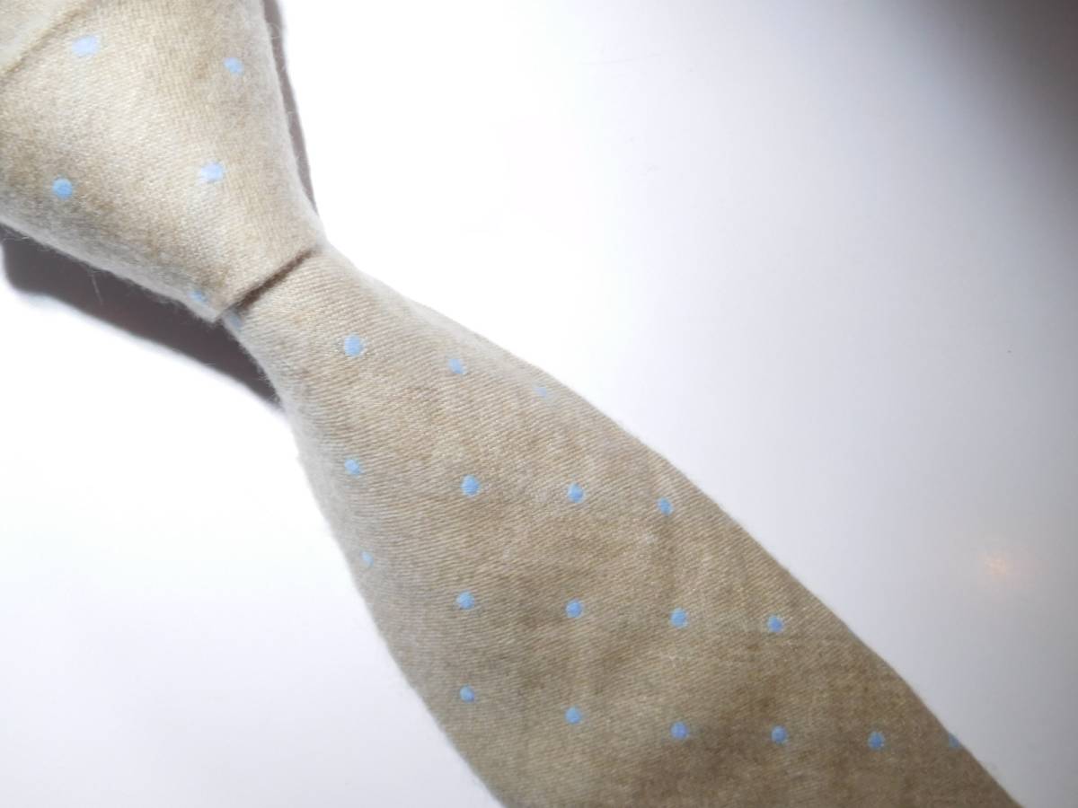 (20)ブルックスブラザーズ/BROOKS BROTHERS/カシミヤ75%ネクタイ/19 新品同様品拍卖