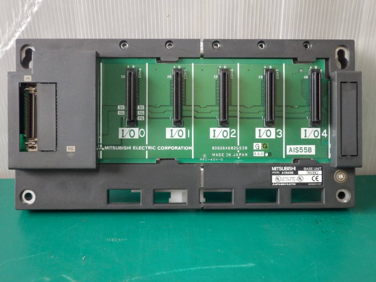 ◆三菱 シーケンサー A1S55B 基本ベースユニット◆拍卖