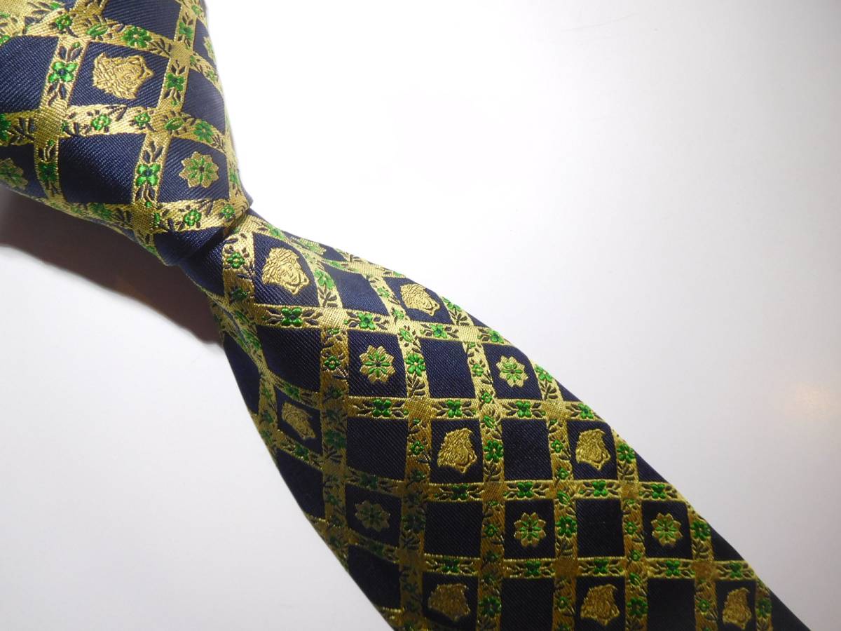 (50) VERSACE ベルサーチ ネクタイ/36/ヴェルサーチ 超美品拍卖