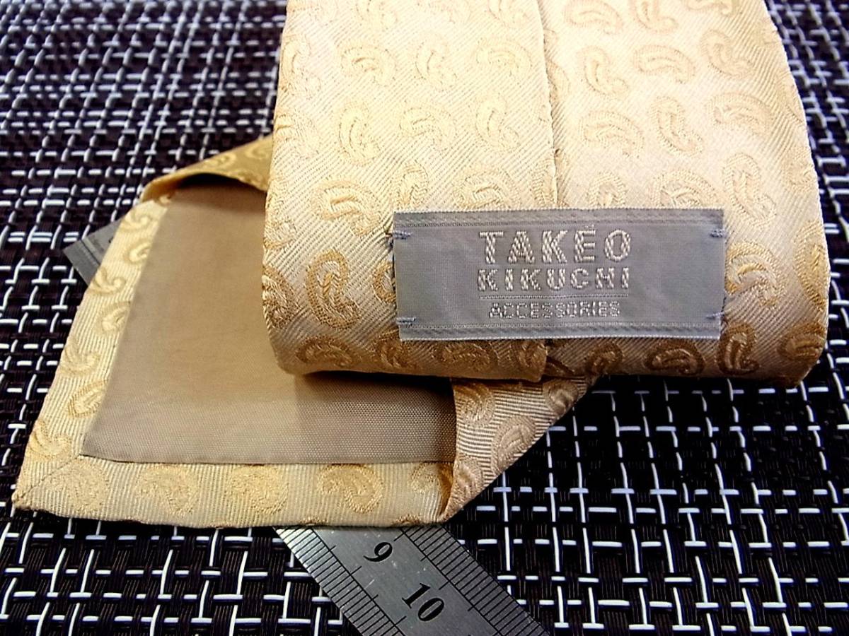 ・ω・ ★SALE★3326☆SALE☆980円■タケオ キクチ【ペイズリー】ネクタイ拍卖