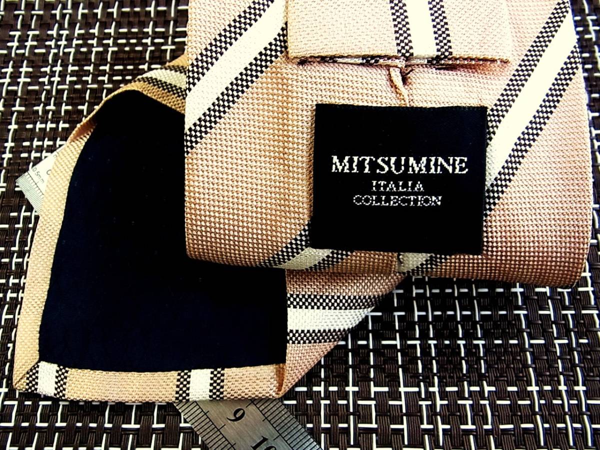 ・ω・ ★SALE★3407☆SALE☆980円■ミツミネのネクタイ拍卖