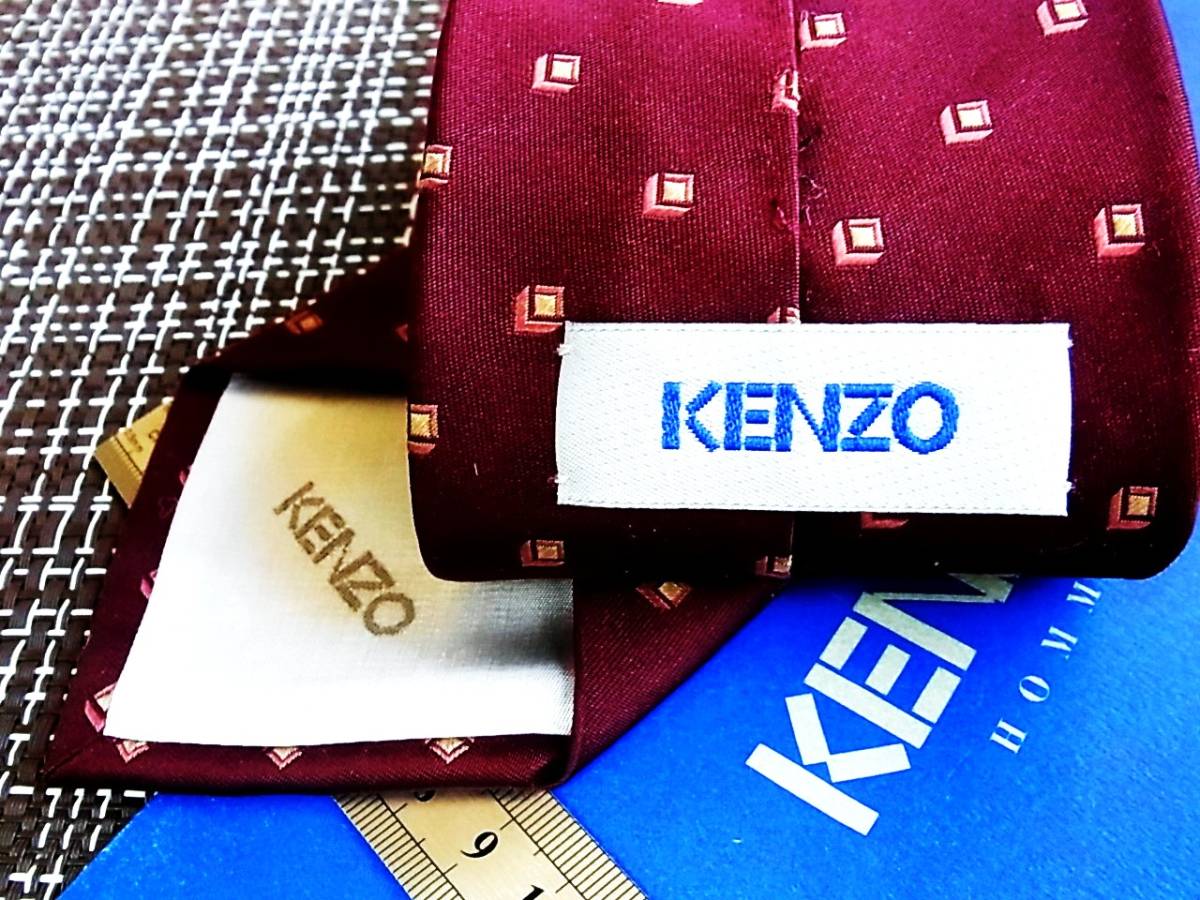 ・ω・ ★SALE★3359☆SALE☆980円■ケンゾー【KENZO】ネクタイ拍卖