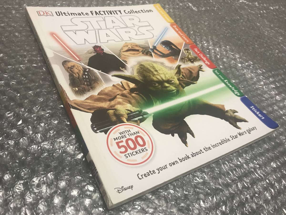 洋書★スターウォーズ ステッカー【コレクション集】★ダースベイダー C-3PO R2-D2等エピソードIからVIまでの500点超のシールを収録拍卖