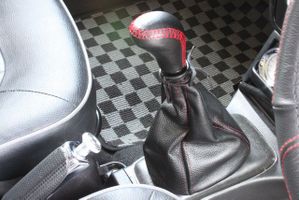 汎用高級本革使用シフトブーツ&シフトノブセット MT シフトブーツ サイドブレーキブーツ 本革 シフトノブも付属 MT ミッション拍卖