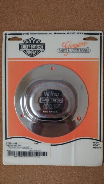 NOS ビンテージ ノスタルジック ダービーカバー 3穴 FLSTS エボ ショベル拍卖