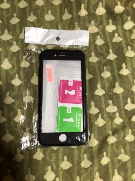 iPhone7/8 ケース フルカバー 新品未使用 ブラック拍卖