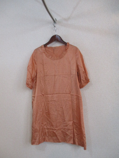 greenLabelrelaxingピンク半袖ミニワンピース(USED)11218)拍卖