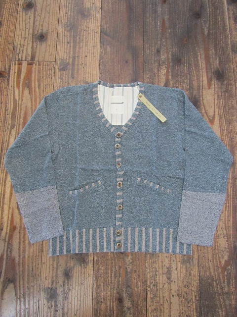 新品 未着用 VOO 335 3TONE CARDIGAN GREEN 2 カーディガン ヴォ-拍卖