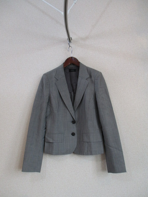JOSEPHグレーストライプジャケット(USED)11218②)拍卖