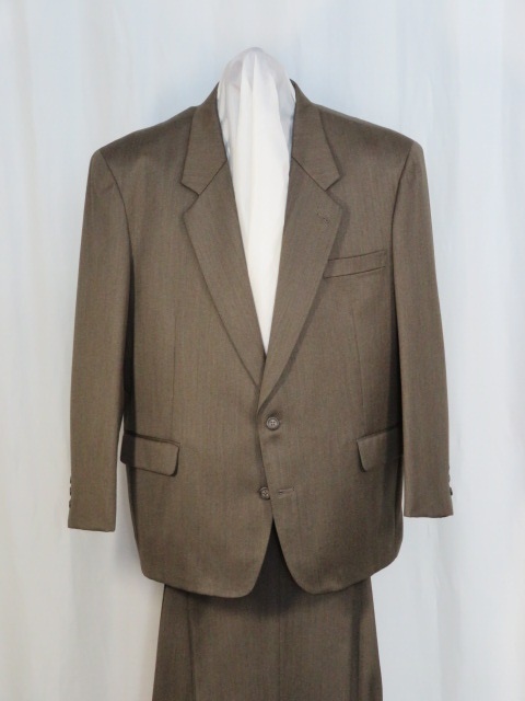★☆ EL-105 シングル2Bスーツ 新品 秋冬 混合茶系 日本製 ☆★拍卖