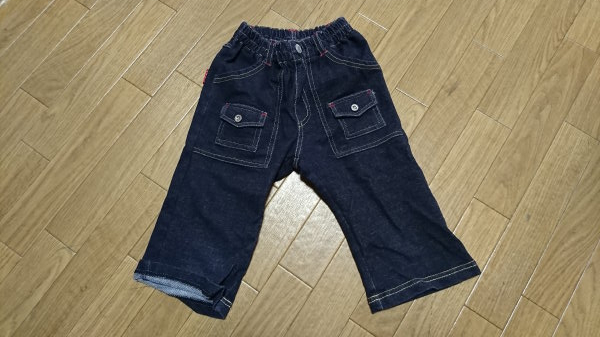 N JEANS 子ども用パンツ デニムジーンズ 110サイズ USED 8拍卖