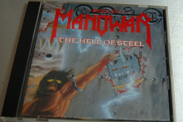 Manowar マノウォー Best Of Manowar ベスト The Hell Of Steel ヘル・オブ・スティール AMCY-684 帯無し 解説有り 若干難有り USED拍卖