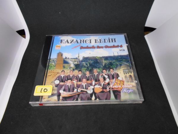 トルコ VCDno.10 中東各国 未開封 KAZANCI BEDIH 楽団民族音楽衣装ダンス風俗文化 踊舞 デッドストック未使用品拍卖