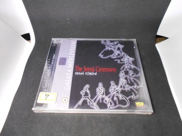 トルコ VCDno.7 中東各国 未開封GALATA MEVLEVILER THE SEMA CEREMONYSEMA TORENI民族衣装ダンス風俗文化 踊舞 デッドストック未使用品拍卖