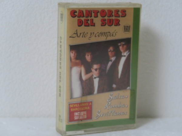 カセットテープ★CANTORES DEL SUR / Arte y compas Salsa Rumba Sevillanas (スペイン音楽/未開封品)拍卖