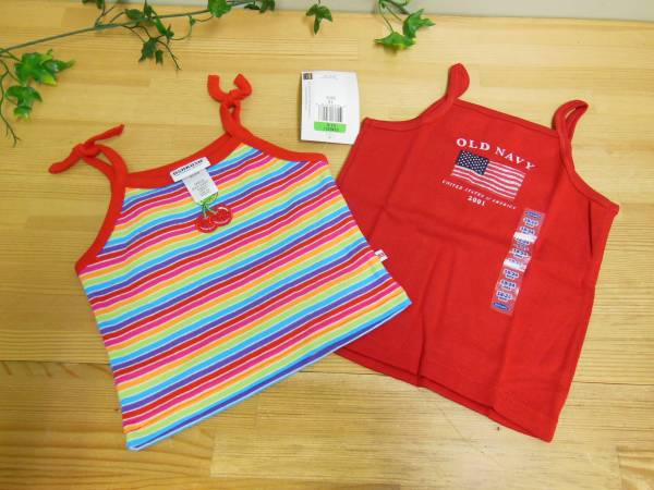 新品☆オールドネイビー・オシュコシュ☆キャミ2点 ベビー80拍卖