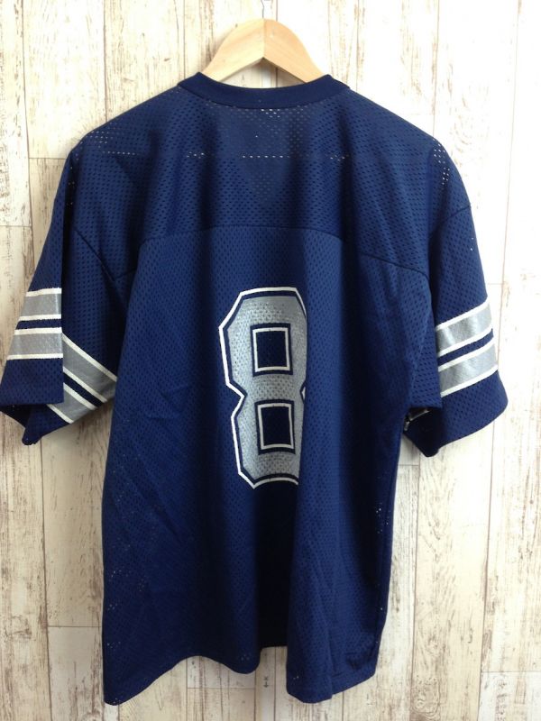 激レア・LOGO7【USA製】フットボールウエア Lサイズ アメカジ 8番 入手困難拍卖