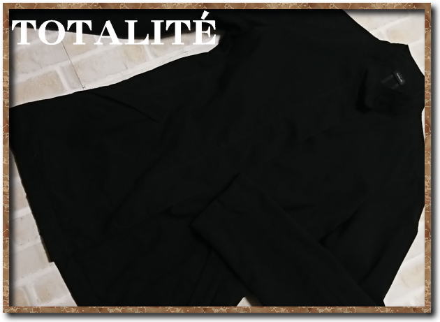 ☆TOTALITE トータリテ ナイロン比翼ジャケット 黒☆拍卖