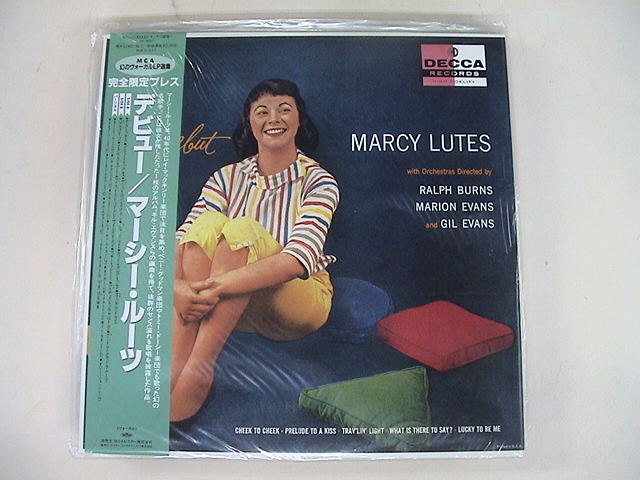 LP/Marcy Lutes/Debut /ビクター Decca/MVJJ-30036/Japan/1994拍卖