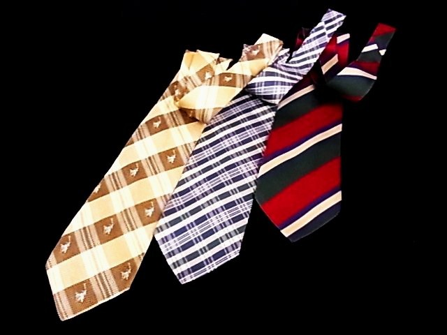 S0133【1万円超】3本組ALL良品スチュワートケントのネクタイ拍卖