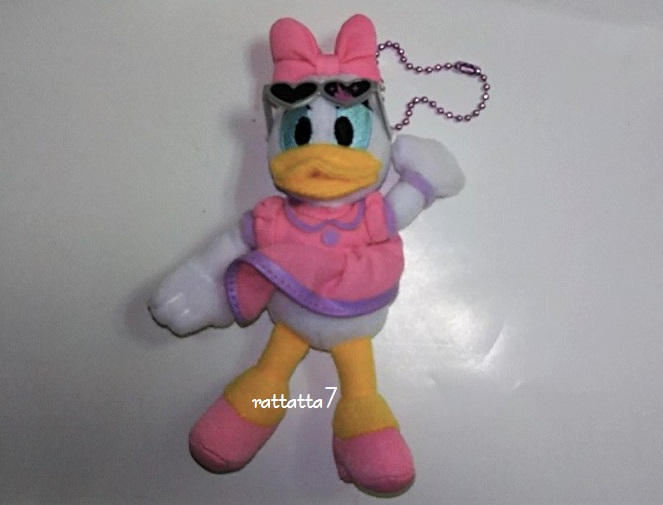 ☆同梱可☆TDL☆Disney☆Daisy Duck☆デイジーダック☆ぬいぐるみ☆ヌイグルミ☆ボールチェーン付き☆東京ディズニーランド拍卖