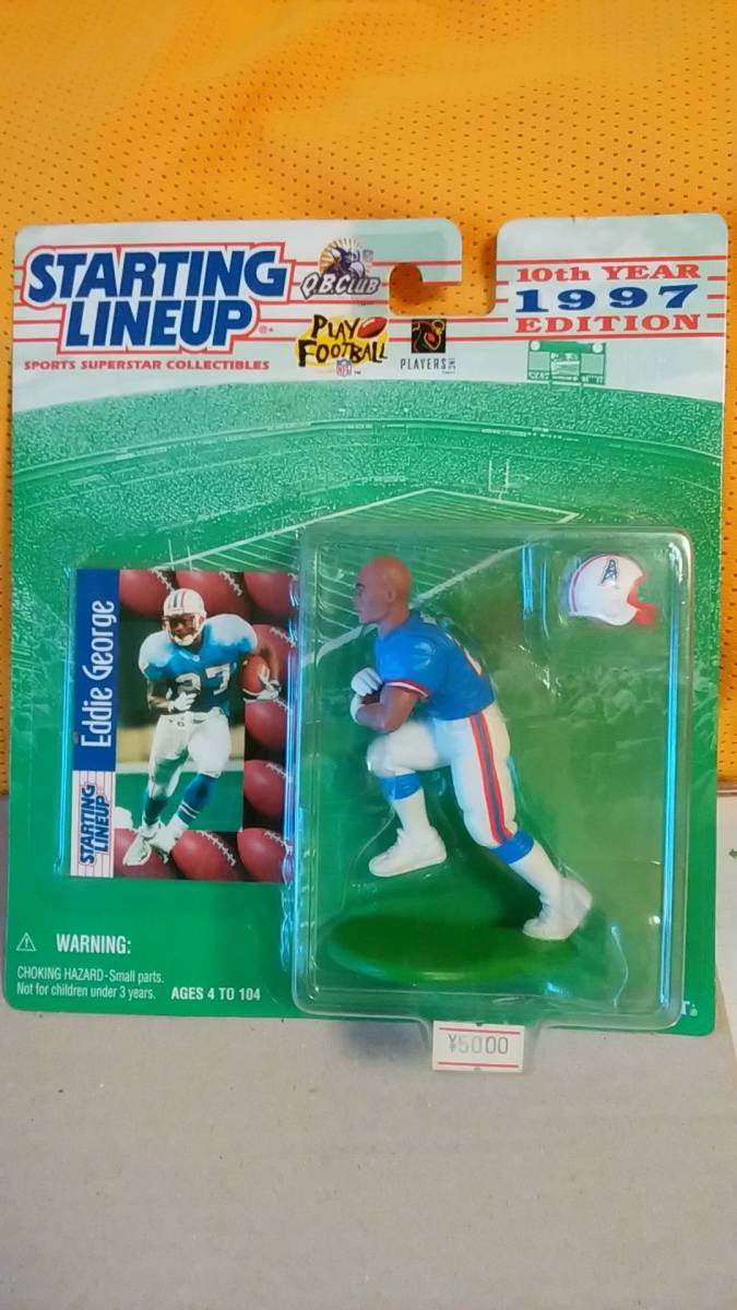 フィギュア/NFLカード STARTING LINEUP 1997/10th YEAR EDITION EDDIE GEORGE ケナー 未開封拍卖