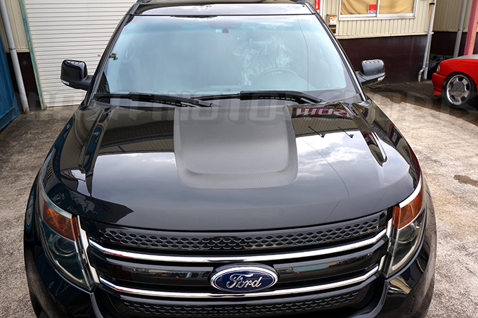 FORD EXPLORER フォード エクスプローラー ボンネットカスタムカーボンシート XLT エコブースト リミテッド SUV 4WD ラグジュアリー拍卖