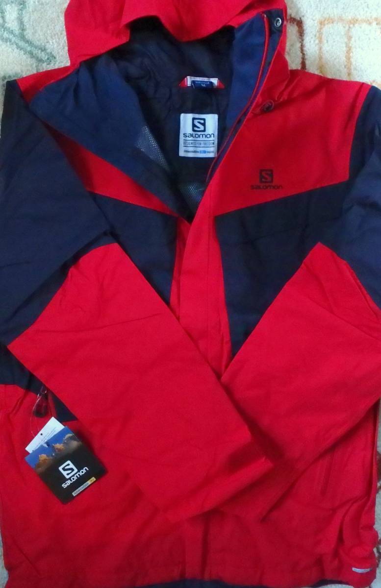 送料無料!高機能 サロモン スキー クエスト スノー 2L ジャケット メンズ Mサイズ拍卖