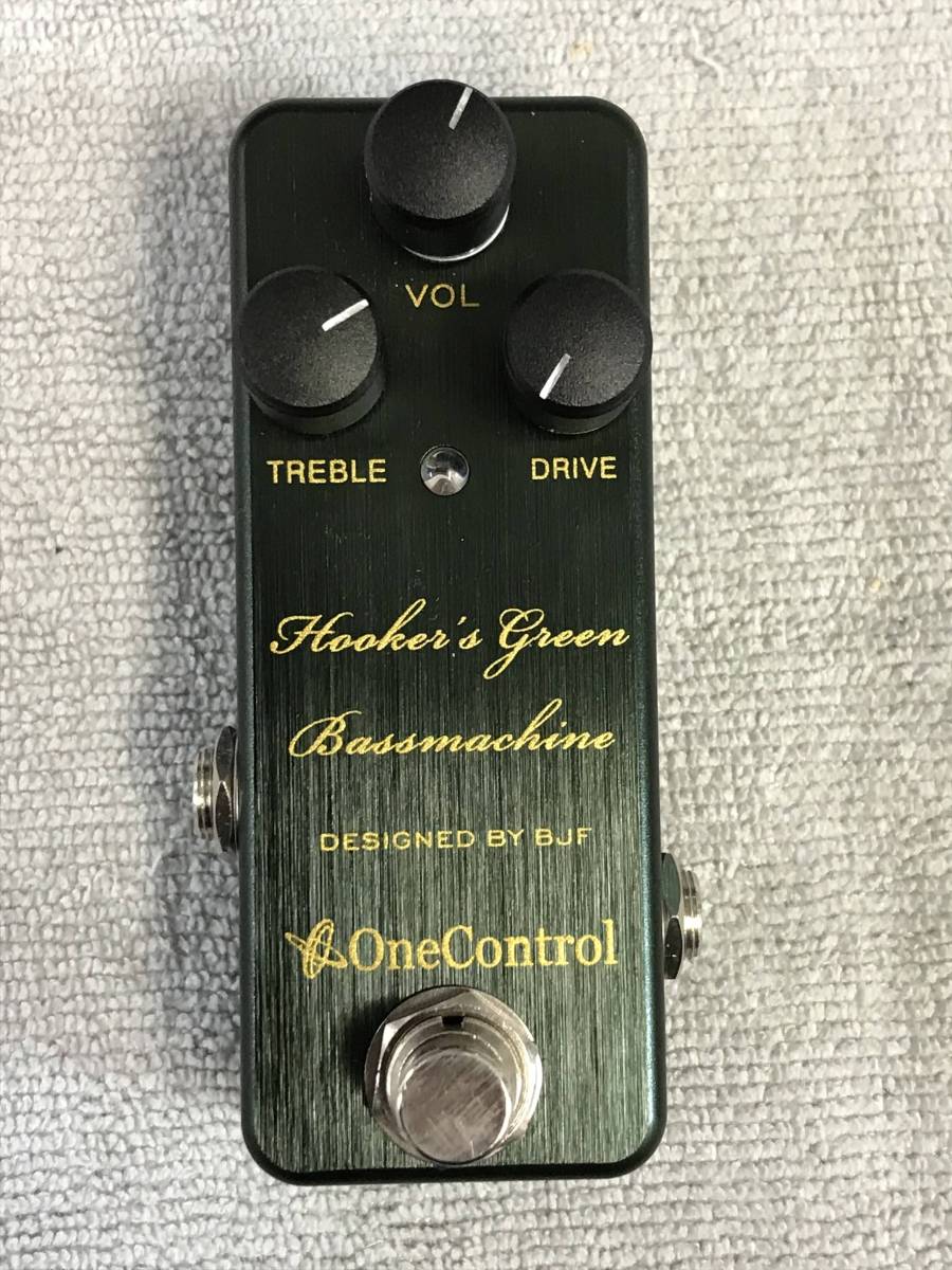 One Control Hooker’s Green Bass Machine ベースオーバードライブ!拍卖