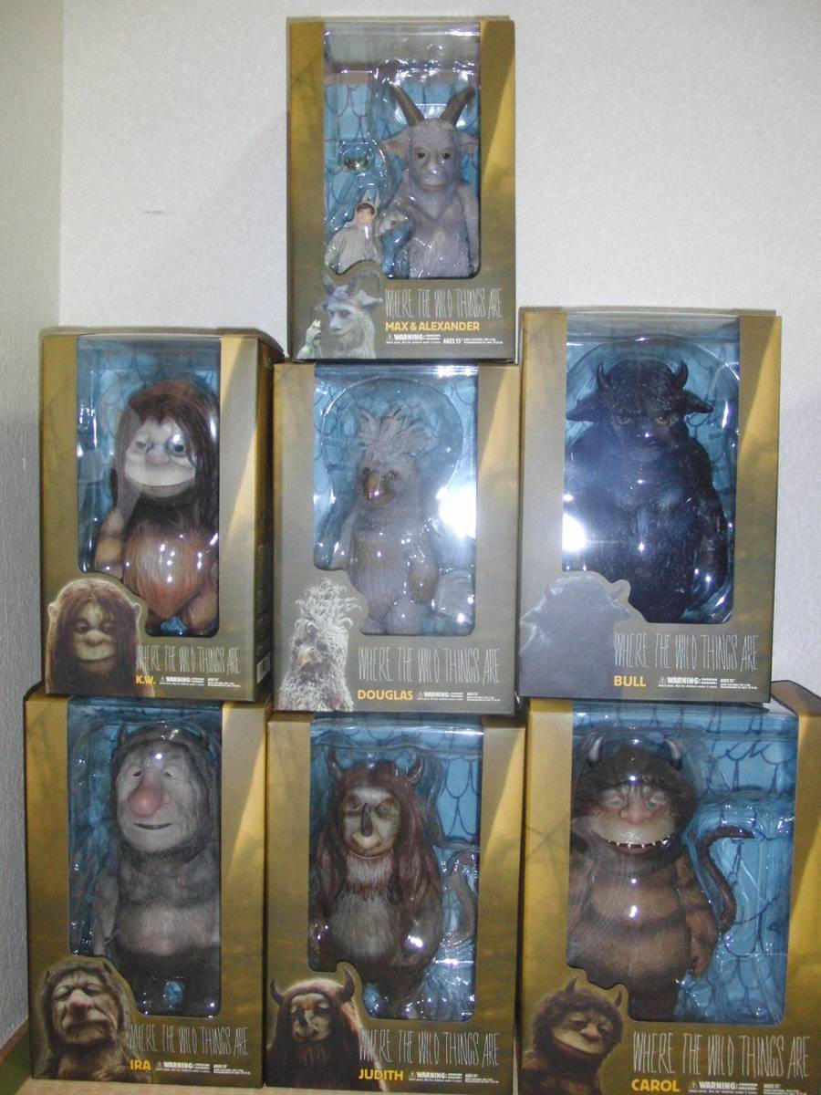 かいじゅうたちのいるところ 7種セット メディコムトイ 【期間限定値下げ】拍卖