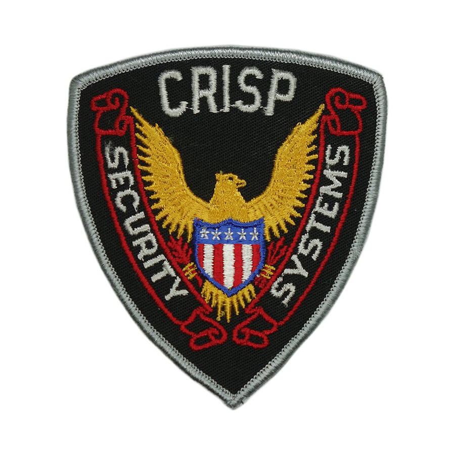 USA ワッペン CRISP SECURITY ワーク セキュリティ #wappen9903拍卖