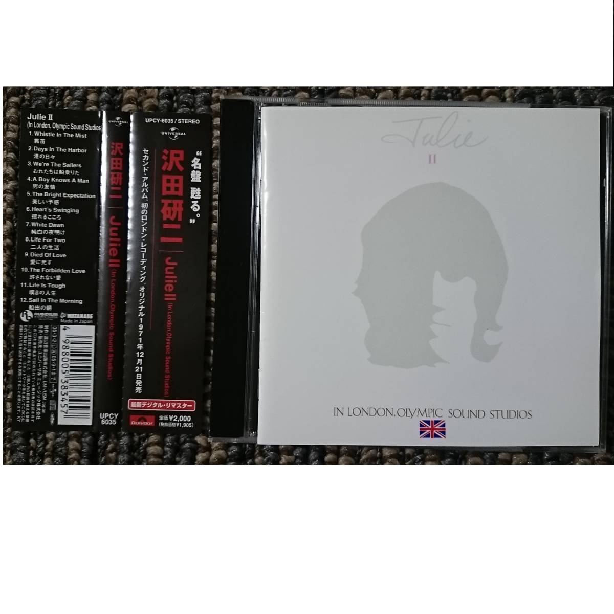 KF  沢田研二 Julie Ⅱ In London,Olympic 帯付拍卖